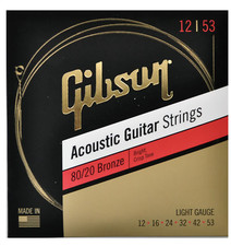Corda per chitarra acustica Gibson Japan SAG-BRW12 80/20 bronzo