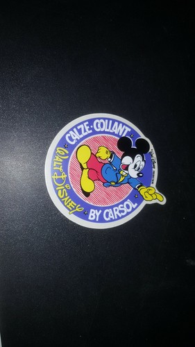 Adesivo vintage topolino - adesivo,