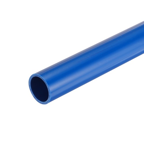 Blue pvc rigid pipe - blue,