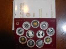 serie divisionale Italia 1986 Proof con 2 500 lire argento