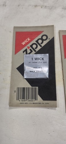 Zippo stoppino wick 5 - 1, 4,5"