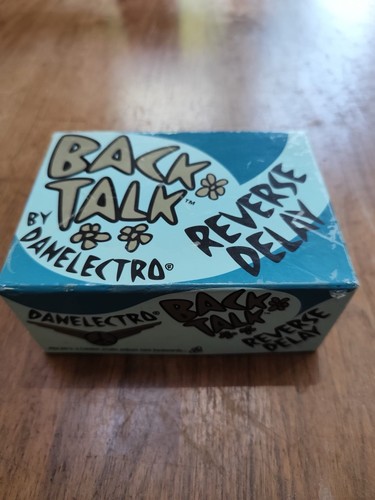 Danelectro back talk pedale - talk,
