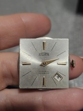 Orologio Silver Cal Peseaux 336 N Movimento Vintage Uomo Swiss