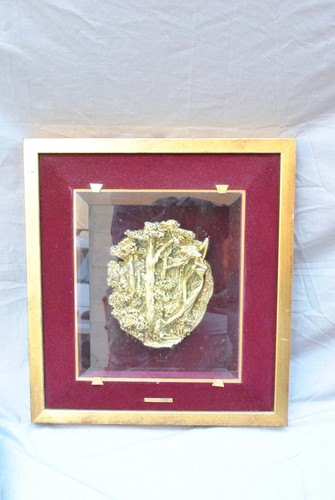 Bassorilievo argento dorato - bassorilievo,