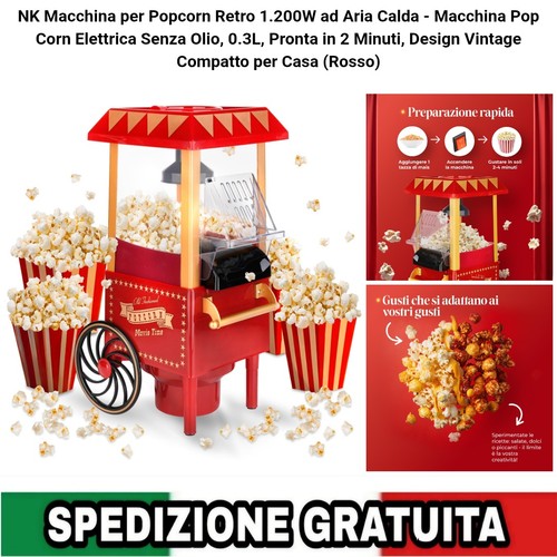 Macchinetta per popcorn - per,