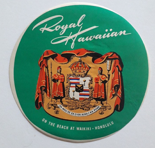Etichetta bagaglio hptel royal - etichetta,
