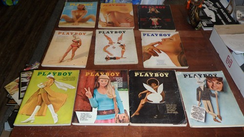 Lot vintage playboy - of,
