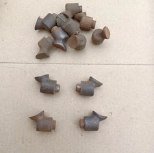 BICI EPOCA COPPIA ATTACCHI PER FRENI BACCHETTA A SALDARE NEL TELAIO (VEDI MISURE