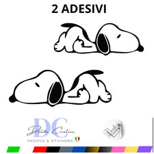 adesivo snoopy che dorme