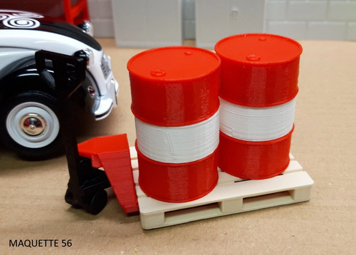 Lot futs rouge - lot, 2