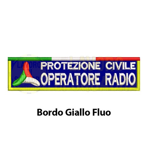 Patch toppa protezione civile - patch,