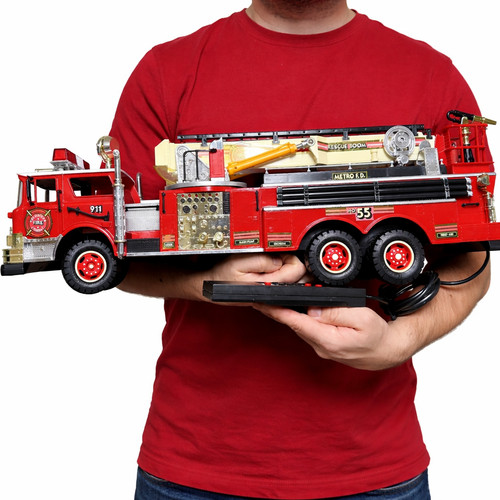 Raro camion dei pompieri rc - dei,