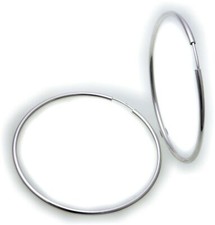 Orecchini Cerchietti Argento