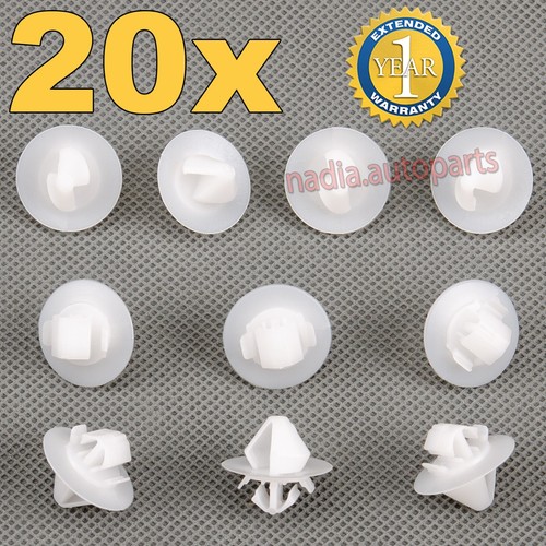 20x clip montaggio porta - clip,