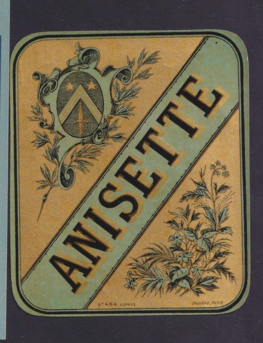 Ancienne étiquette alcool - étiquette,
