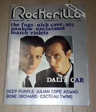 ROCKERILLA #52 1984 Nick Cave Julian Cope The Fugs XTC Deep Purple the fugs