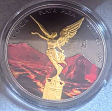 1 oz argento Libertad Lava