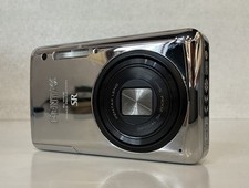 Pentax Optio S1 Fotocamera Digitale 14MP Cromata Argento + Batteria + Sd 8 Gb