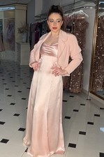 Abito cerimonia donna raso - abito,