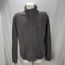 Articolo e4475 felpa uomo Woolrich grigio scuro, taglia XXL, ascelle 63cm, spall