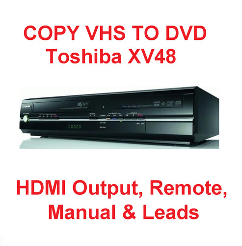 Toshiba dvd recorder copia vhs - toshiba,