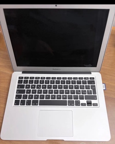 Mac book air silver anno - book,