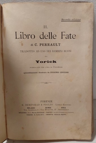 Libro delle fate - il,