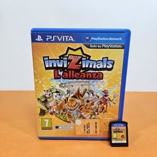 INVIZIMALS L'ALLEANZA per Sony Playstation PS VITA ITALIANO COME NUOVO