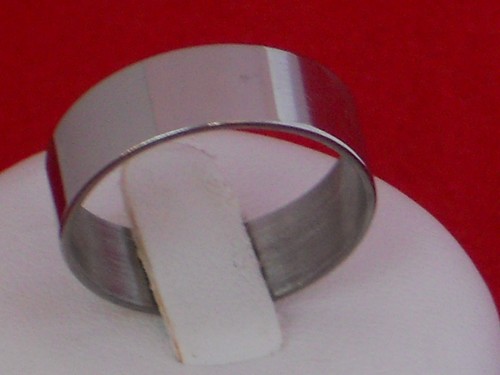 Anello acciaio inox lucido - acciaio,