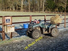 Photo 6x4 A quad bike and