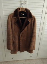 Montone uomo scamosciato taglia 50