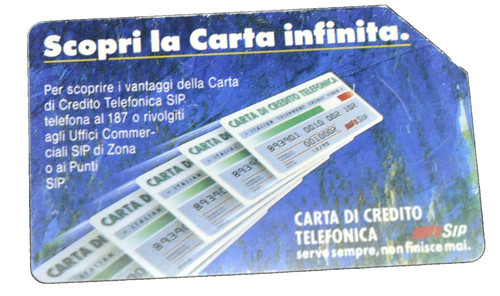 Scheda telefonica 5 - telefonica, da