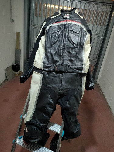 Tuta moto pelle - da, clover