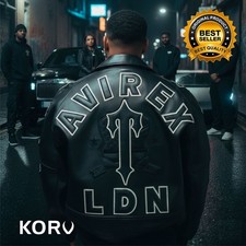 Giubbotto uomo Avirex nero