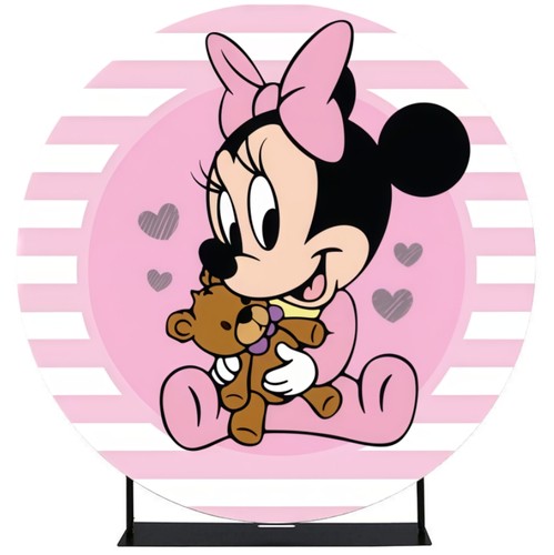 Sfondo cerchio bambino minnie - bambino,
