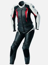 Tuta in pelle da donna moto da