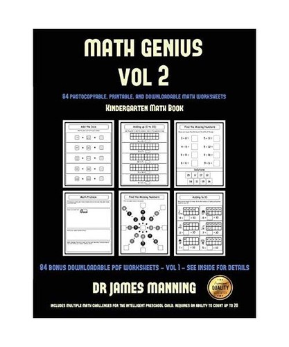 Kindergarten math book - kindergarten,