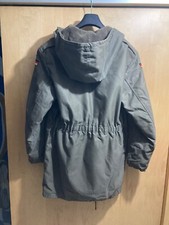 Parka tedesco originale Vintage 1988, verde, usato in condizioni ottime