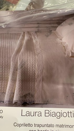 Copriletto con pizzo - copriletto,
