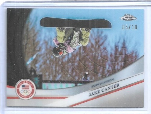 2026 topps olympic cromo jake - topps,