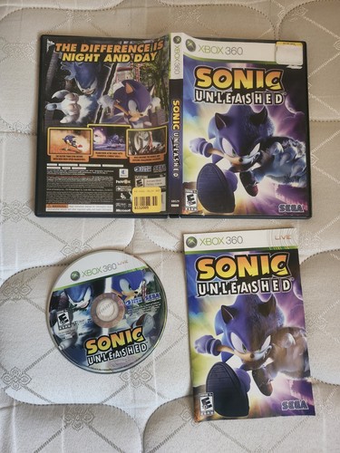 Sonic unleashed xbox 360 - sonic,