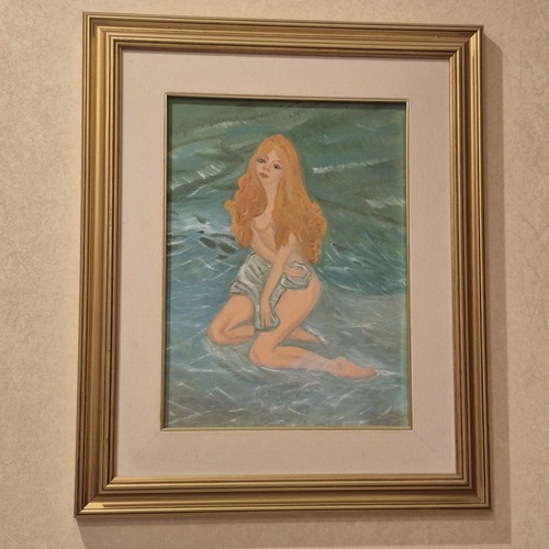 Dipinto originale donna nel - dipinto,