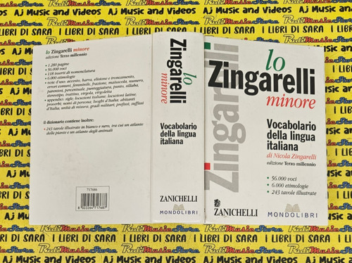 Book libro zingarelli - (a7),