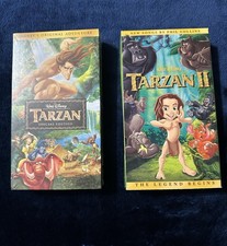 Tarzan VHS Tape Walt Disney