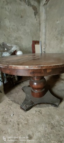 Tavolo rotondo allungabile - rotondo,