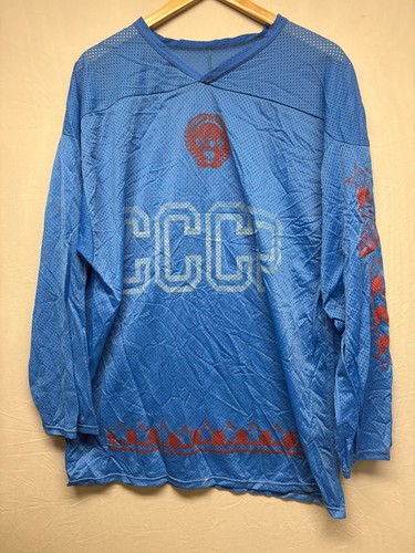 Cccp hockey jersey uomo - hockey, blu