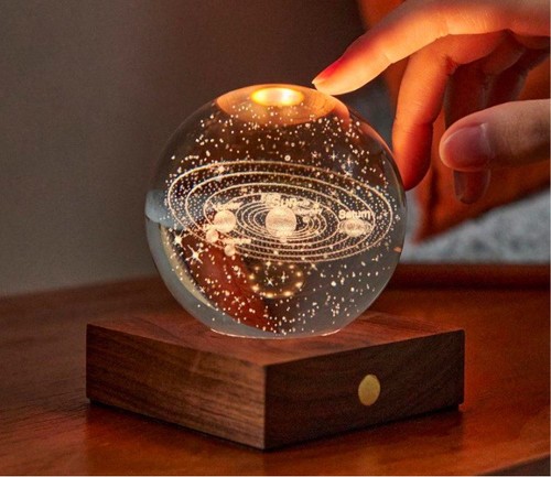 Lampada sfera cristallo - a,