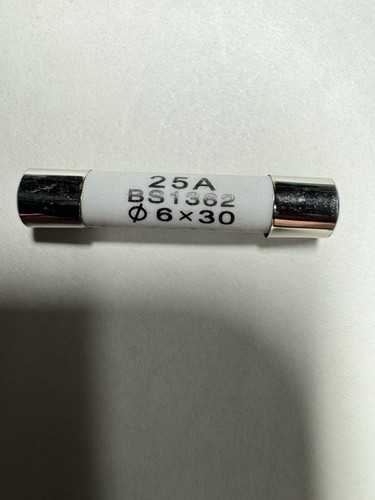 1pz fusibile 25a 250v ceramico - fusibile,