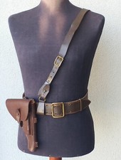 Cinturone spallaccio M32 fondina da Ufficiale Sovietico 1982 originale marcato