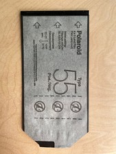 One Polaroid, Type 55 scaduta